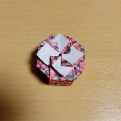 八 折り紙 角形 箱 折り紙で八角形の箱の折り方